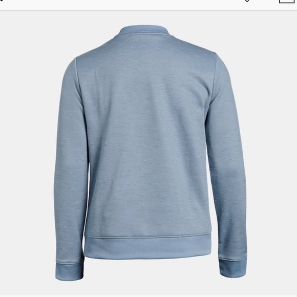 UA ARMOUR FLEECE CREW EXPLODED LOGO PULLOVER - Picture 5 of 5